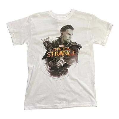 Buy Marvel Doctor Strange Dr White T Shirt Tee Size Small New With Tags Cotton • 10£