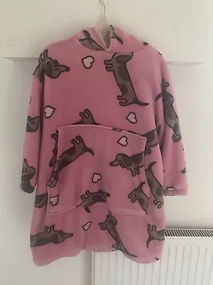 Buy New Look Pink Oversized Hoodie Blanket Size Small • 8£