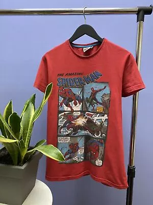 Buy The Amazing Spider-Man Movie Marvel Comics  T  Shirt Size L Blue Large • 73.96£