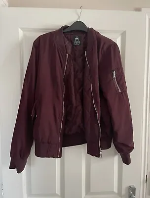 Buy Women’s Burgundy Jacket Size 12 • 5£