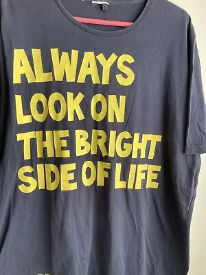 Buy Monty Python T Shirt. ‘ALWAYS LOOK AT THE BRIGHT SIDE  OF LIFE’ • 6.99£