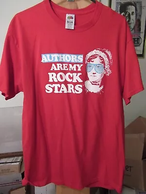 Buy ALA American Library Assoc Conf Red Authors My Rock Stars Austen Promo Tee XL   • 33.19£