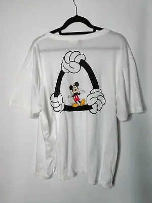 Buy H&M Divided Mickey Mouse T-Shirt Size XL White Graphic Print T-Shirt Tee Top • 0.99£