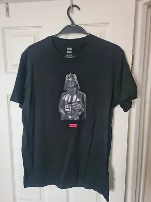 Buy Levi’s X Star Wars Darth Vader T-shirt. Size Large (42inch Chest). • 30£