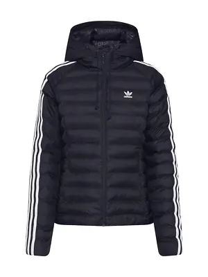 Buy Adidas Originals Womens 3-Stripes Slim Jacket Black • 49.99£