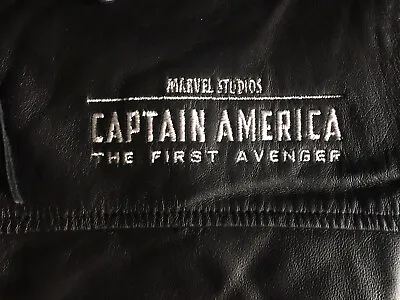 Buy Captain America The First Avenger (2011) Very Rare Leather Cast & Crew Jacket • 499.99£