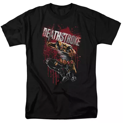 Buy DC Comics - Justice League - Deathstroke Blood Splattered - Adult T-Shirt • 64.25£