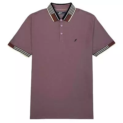 Buy Mish Mash 2961 Oslo Polo T-shirt Dusty Pink • 44.95£