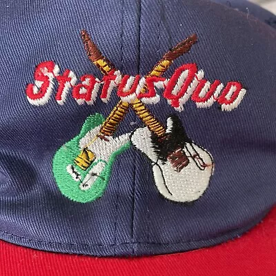 Buy Status Quo Cap Vintage Hat Rock N Roll Retro Fashion • 25£