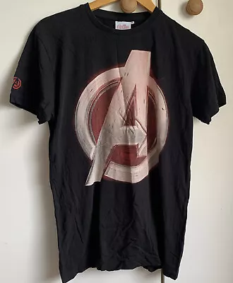 Buy Marvel Avengers T-shirt Black Size Medium M￼ • 7.50£