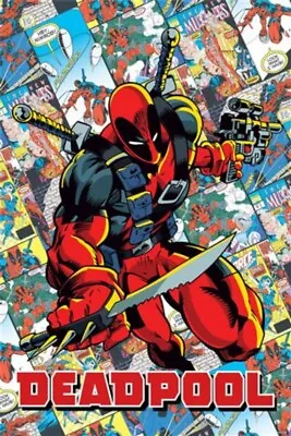 Buy Impact Merch. Poster: Deadpool - Comic Covers - Reg Poster 610mm X 915mm #593 • 8.19£