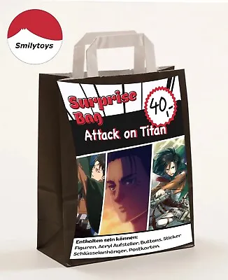 Buy Attack On Titan Surprise Bag, Anime/Manga, Characters Merch & More, • 34.61£