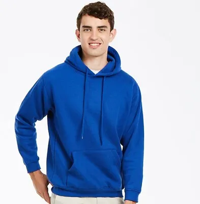 Buy Uneek Hoody Hooded Sweatshirt Hoodie Jumper Top Pullover Front Pouch Warm Layer • 21.29£