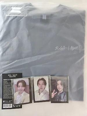 Buy BTS SUGA Agust D 'D-DAY' In SEOUL MERCH PIGMENT T-SHIRT LUCKY DRAW PHOTO + DHL • 54.04£