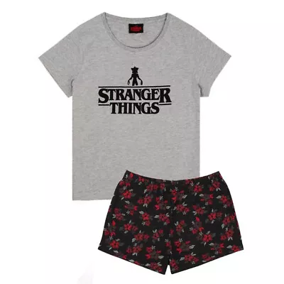 Buy Stranger Things Womens/Ladies Short Pyjama Set NS5997 • 13.55£