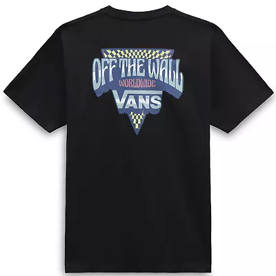 Buy Vans Mens Retro Roll Crew Neck Short Sleeve T-Shirt Tee Top • 29.95£