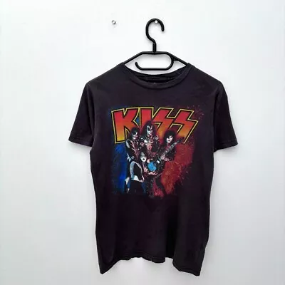 Buy Vintage KISS Winterland 2000 Black Heavy Metal Rock Music Band T-shirt Small • 14.99£