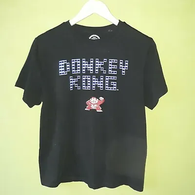 Buy Official Nintendo Donkey Kong T-Shirt Medium Black 2020 • 12£