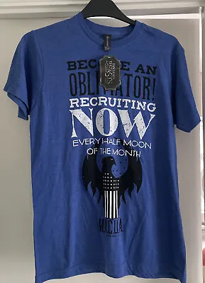 Buy *BNWT* FANTASTIC BEASTS Blue ‘Become An Obliviator ' MEDIUM Lootcrate T-Shirt • 5£
