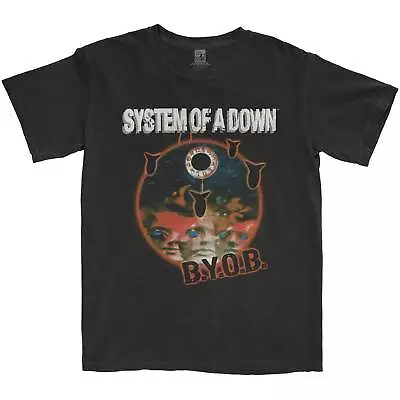 Buy System Of A Down Unisex T-Shirt: BYOB Classic OFFICIAL NEW  • 18.29£