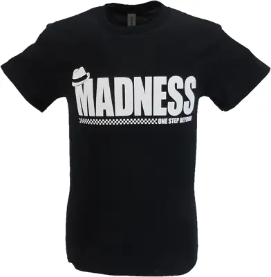 Buy Mens Black Official Madness Trilby Logo T Shirt • 17.99£