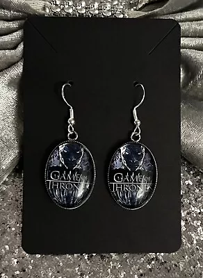 Buy Silver 925 Game Of Thrones Memorabilia Game Of Thrones Earrings  Jewellery Gift • 8.95£