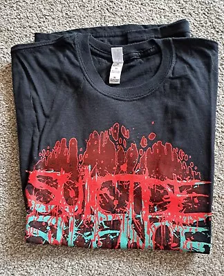 Buy SUICIDE SILENCE Vintage TOUR T-Shirt BLACK Rare NO TIME TO BLEED Unworn MEDIUM • 75£