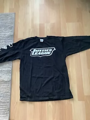 Buy Justice League Long Sleeve T Shirt Large Good Condition • 6.99£
