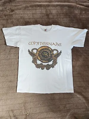 Buy 2006 Whitesnake, Live In The Shadow Of The Blues T Shirt In Medium • 30£
