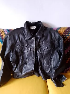Buy Partners For Life Vintage Leather Jacket Mens • 14£