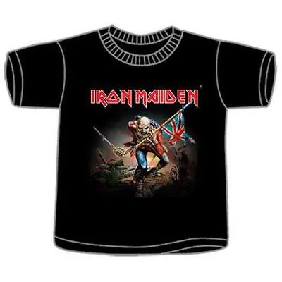 Buy Official Licensed - Iron Maiden - Trooper Boys T Shirt Heavy Metal Eddie • 13.50£