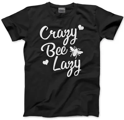 Buy Crazy Bee Lady Unisex T-Shirt Bumblebee Hive Bee Keeper • 13.99£