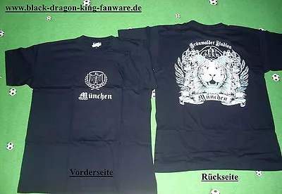 Buy Munich T-Shirt  Grünwalder...  M- XL + NEW + Navyblue + 100% Cotton + • 16.40£
