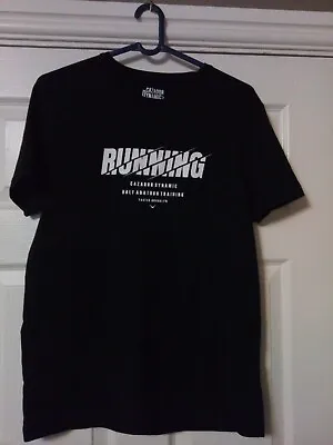 Buy Men's Black T-shirt Running Cazador Dynamic Tech Wear  Size M Athletics BNWT  • 15£