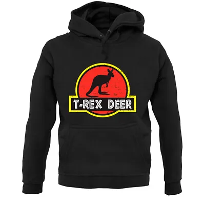 Buy T-Rex Deer - Hoodie / Hoody - Jurassic Park - Meme - Parody - Funny - Fan - Gift • 24.95£