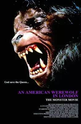 Buy AN AMERICAN WEREWOLF IN LONDON E  To Order White Gildan T Shirt S To 3 Xl DTG • 16£