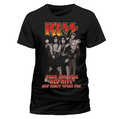 Buy Kiss Rock And Roll All Nite Official Merch T-shirt M/L/XL - New • 20.89£