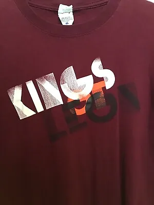 Buy Kings Of Leon Maroon T-Shirt - Size Medium • 9.46£