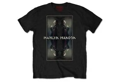 Buy Marilyn Manson - Mirrored Official Men's Short Sleeve T-Shirt • 14.99£