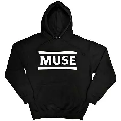 Buy Muse Unisex Pullover Hoodie: White Logo OFFICIAL NEW  • 38.43£
