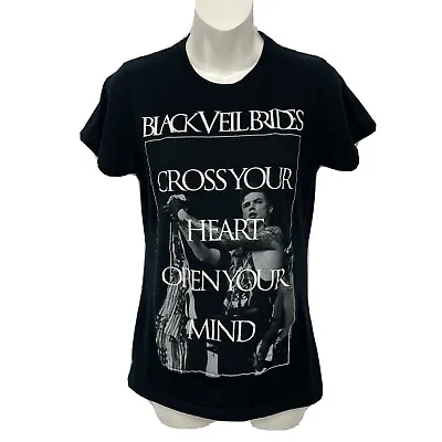 Buy Black Veil Brides T Shirt / Junior’s (M) Black / Startee 100% Cotton • 7.29£