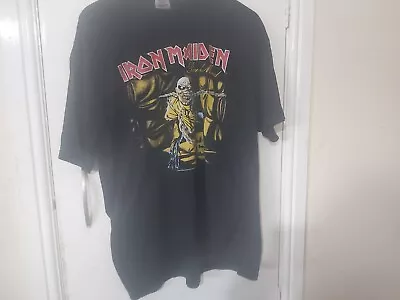 Buy Iron Maiden Piece Of Mind  T Shirt Repro (circa 2000) Eddie  *xl* Gildan • 8.99£