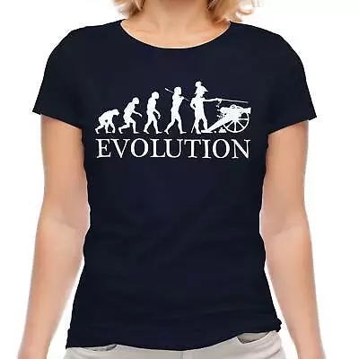 Buy American Civil War Evolution Ladies T-shirt Tee Top Gift Reenactment Clothing • 9.95£