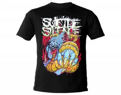 Buy SUICIDE SILENCE - Snake Skull T-shirt - NEW - MEDIUM ONLY • 25.28£
