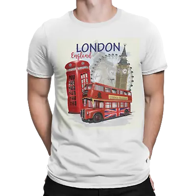Buy London Visit Travel England Souvenir T Shirt Birthday Funny Gift Uk Britain • 5.99£