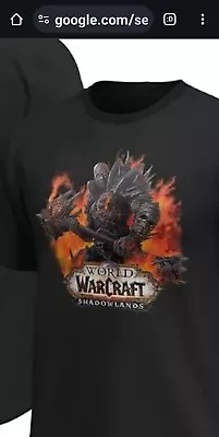 Buy World Of Warcraft T-Shirt Men's Shadowlands Graphic T-Shirt - New Size Small • 3£