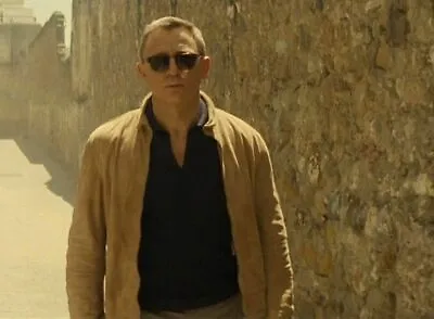 Buy James New Men's Bond Daniel Craig Spectre Morocco Blouson Suede Leather Jacket • 135.14£