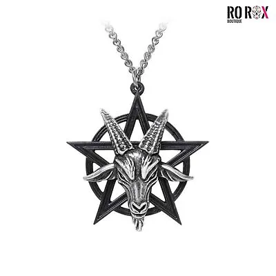 Buy Alchemy England Baphomet Necklace Occult Pentagram Gothic Alternative Jewellery • 19.12£
