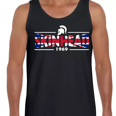 Buy British Skinhead T-Shirt Skin Head Vest Tank Top Ska Rudeboy Reggae Union Jack • 13.99£
