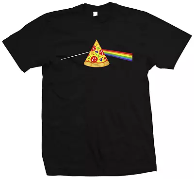 Buy Dark Side Of The Pizza T Shirt - Music Parody T Shirt - Pizza Prizm T Shirt • 10.99£